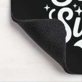 Tapis De Souris Professeur d'espagnol bilingue Rétro Groovy 67 Six (Coin)