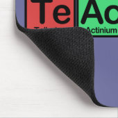 Tapis De Souris Professeur fait de couleurs d'éléments (Coin)