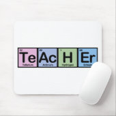 Tapis De Souris Professeur fait d'éléments (Avec souris)