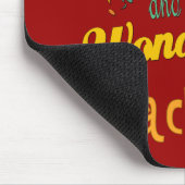 Tapis De Souris Professeur farfelu et merveilleux sauvage (Coin)