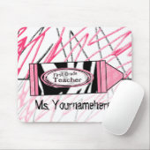 Tapis De Souris Professeur Mousepad - crayon de première catégorie (Avec souris)