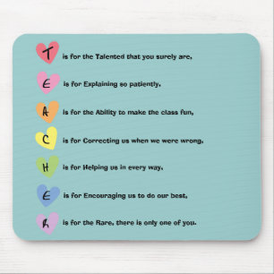 Tapis De Souris Professeur Mousepad de Merci