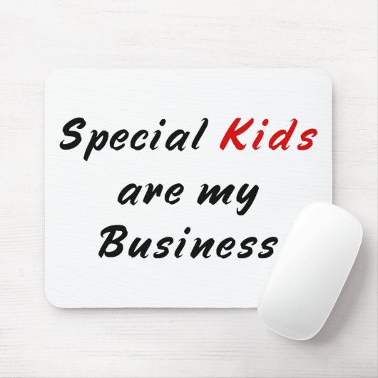 Tapis De Souris Professeur Mousepad d'éducation spéciale (Avec souris)