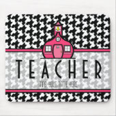 Tapis De Souris Professeur Mousepad - pied-de-poule (Devant)