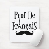 Tapis De Souris Professeur Prof. de Français (Avec souris)