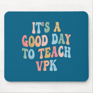 Tapis De Souris Professeur Vpk Retour À L'école Premier Jour De Pr