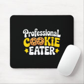 Tapis De Souris Professional Cookie Eater Cookie Lover Chocolate C (Avec souris)