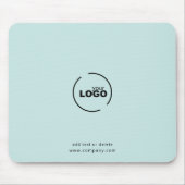 Tapis De Souris Professionnel Moderne Logo d'entreprise Lumière Tu (Devant)