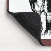 Tapis De Souris Profil de berger (Coin)