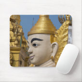 Tapis De Souris Profil de statue de Bouddha (Avec souris)
