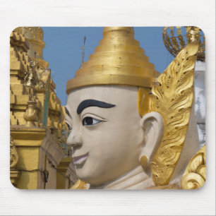 Tapis De Souris Profil de statue de Bouddha