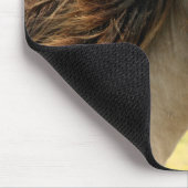 Tapis De Souris Profil du cheval beige (Coin)
