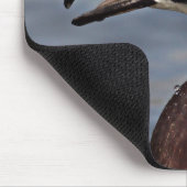 Tapis De Souris Profil d'un canard à bois (Coin)