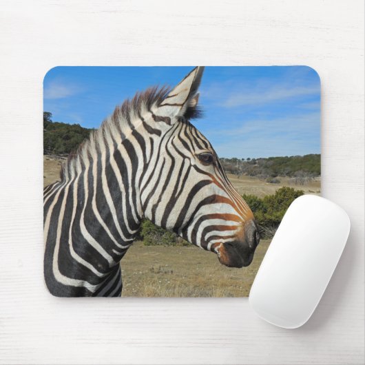 Tapis De Souris Profil Zebra de Hartmann à Fossil Rim (Avec souris)