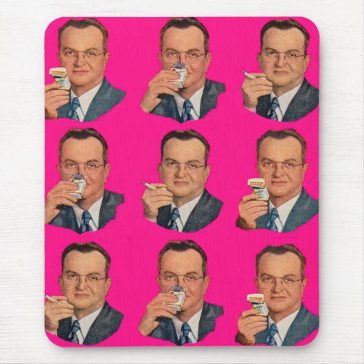 Tapis De Souris Profitez du pack, profitez de la fumée (Devant)