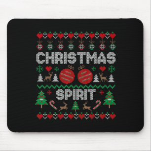 Tapis De Souris Profondément dans le pull moche de Noël pour coupl
