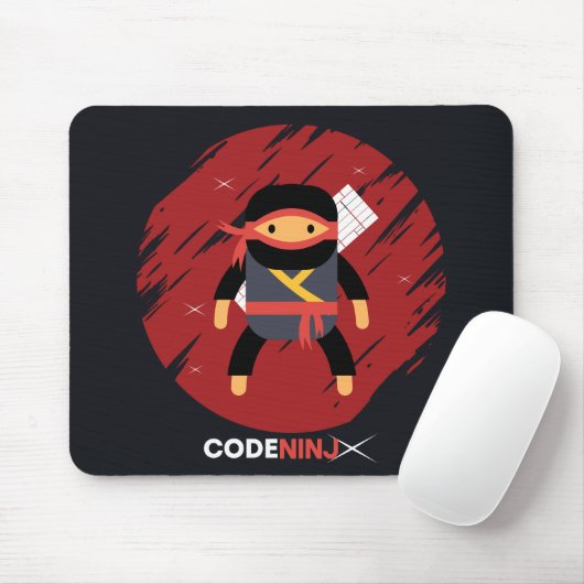 Tapis De Souris Programmateur Ninja de code (Avec souris)