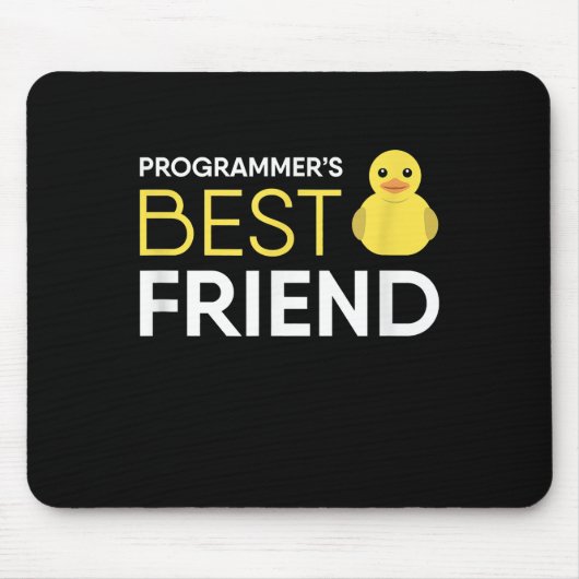 Tapis De Souris Programmateurs de débogage de canard en caoutchouc (Devant)