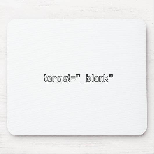 Tapis De Souris programmeur target="_blank" (Devant)