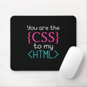 Tapis De Souris Programmeur Vous Êtes Css À Mon Html (Avec souris)