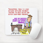 Tapis De Souris Programmeurs contre l'univers (1) (Avec souris)