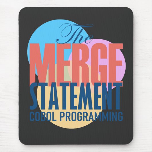 Tapis De Souris Programming in Cobol with Merge Statements (Devant)