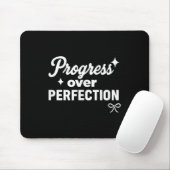 Tapis De Souris Progrès Plutôt que Perfection Motivation Chrétienn (Avec souris)