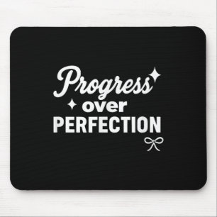 Tapis De Souris Progrès Plutôt que Perfection Motivation Chrétienn