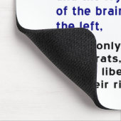 Tapis De Souris Progressistes à l'esprit sain (Coin)