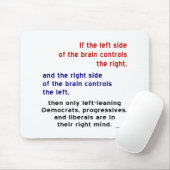 Tapis De Souris Progressistes à l'esprit sain (Avec souris)