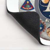 Tapis De Souris Projet Apollo : Le logo composé (Coin)