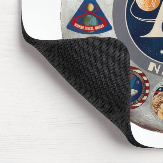 Tapis De Souris Projet Apollo : Le logo composé (Coin)