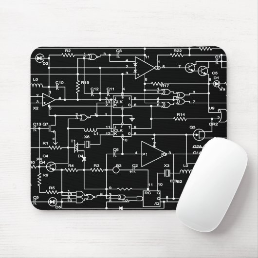 Tapis De Souris projet électronique (Avec souris)