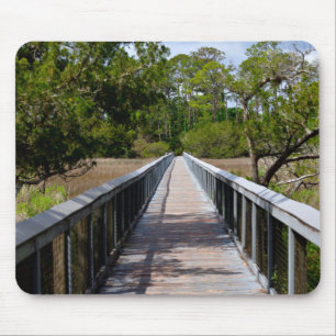 Tapis De Souris Promenade à travers le marais de la floride