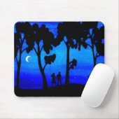 Tapis De Souris Promenade de clair de lune (Avec souris)