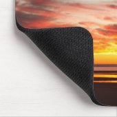 Tapis De Souris Promenade de coucher du soleil (Coin)
