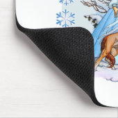 Tapis De Souris Promenade d'hiver (Coin)