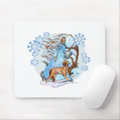 Tapis De Souris Promenade d'hiver (Avec souris)