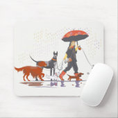 Tapis De Souris Promenade heureuse (Avec souris)