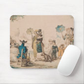 Tapis De Souris Promenade sur le Champs-Elysees, 1811 (Avec souris)