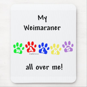 Tapis De Souris Promenades Weimaraner