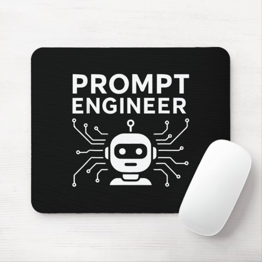 Tapis De Souris Prompt Engineer Apparel Funny Ai Tech Humor Gift (Avec souris)