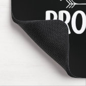 Tapis De Souris Promu À Frère Grossesse Funny Faire-part B (Coin)