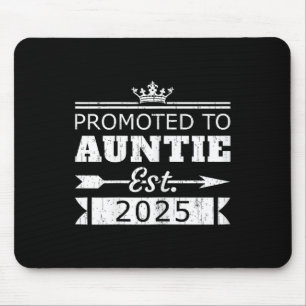Tapis De Souris Promu Tante Est 2025 Drôle Nouvelle Tante Révèle