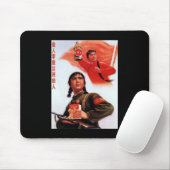 Tapis De Souris Propagande de la Chine (Avec souris)