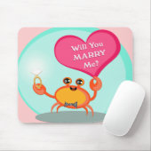 Tapis De Souris Proposition de Mariage surprise Mousepad (Avec souris)