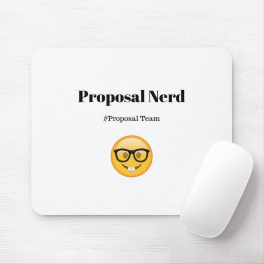 Tapis De Souris Proposition Nerd (Avec souris)