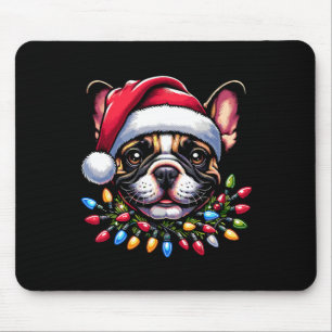 Tapis De Souris Propriétaire de chien Noël Hommes Femmes Bulldog f