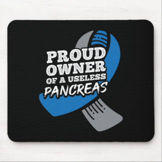 Tapis De Souris Propriétaire Fière De Pancréas Inutiles Diabète