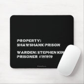 Tapis De Souris Propriété : Prison de Shawshank (Avec souris)